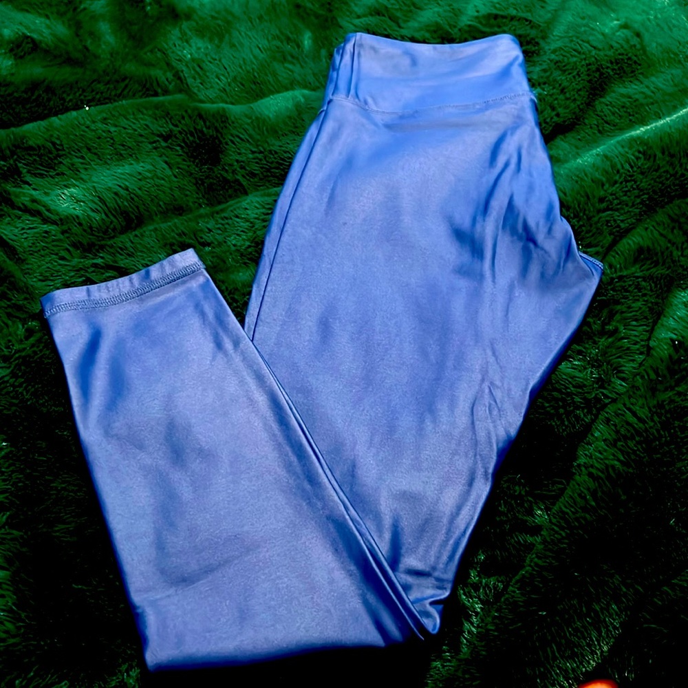 ZYIA Metallic Blue LNT Leggings